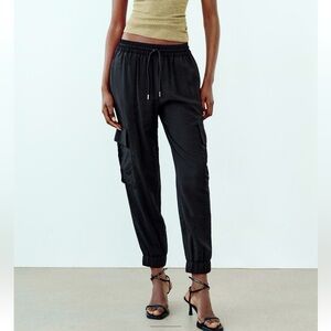 Zara cargo joggers sz S